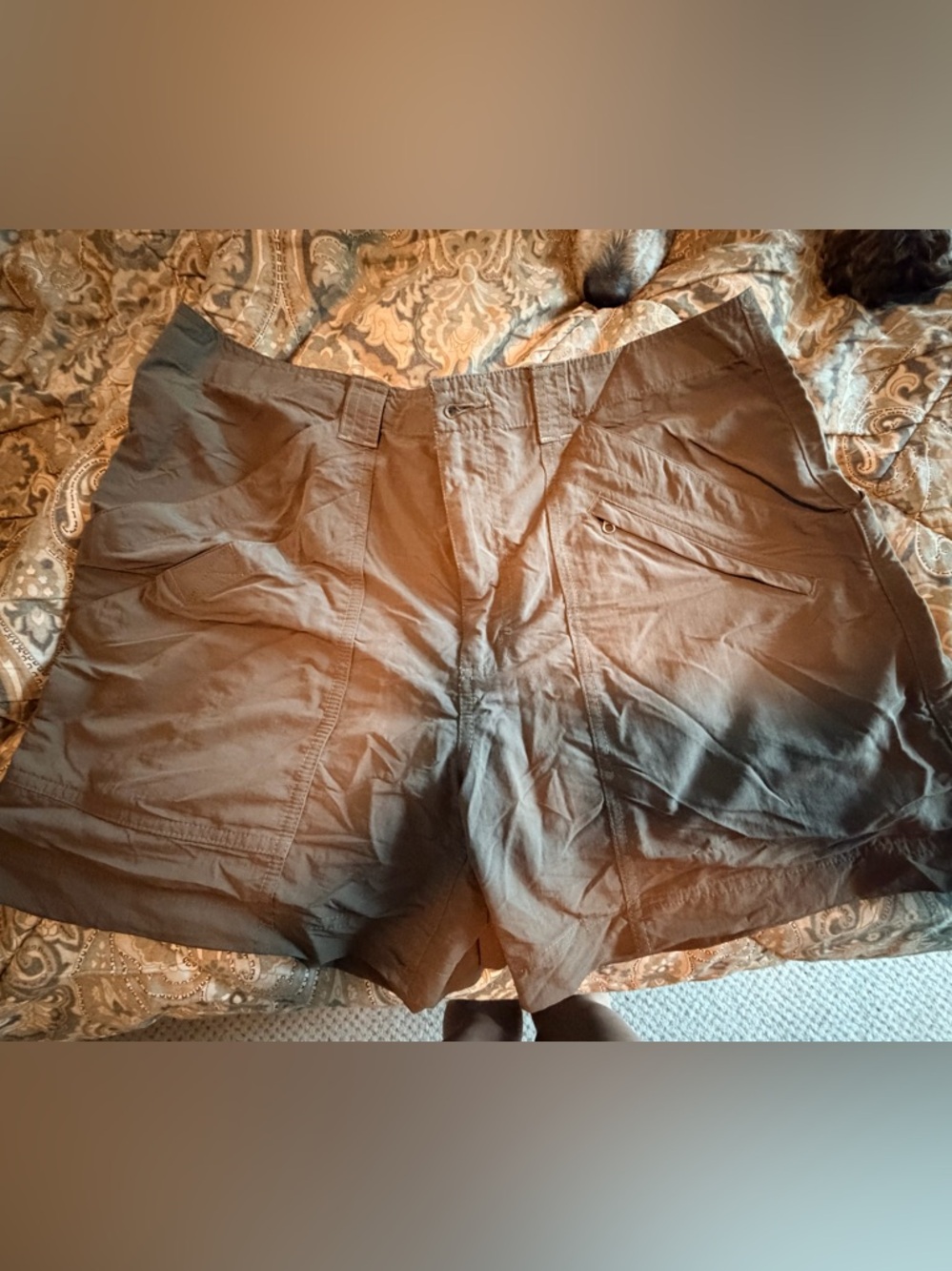 Royal Robbins Nylon Shorts, Olive Green- 14